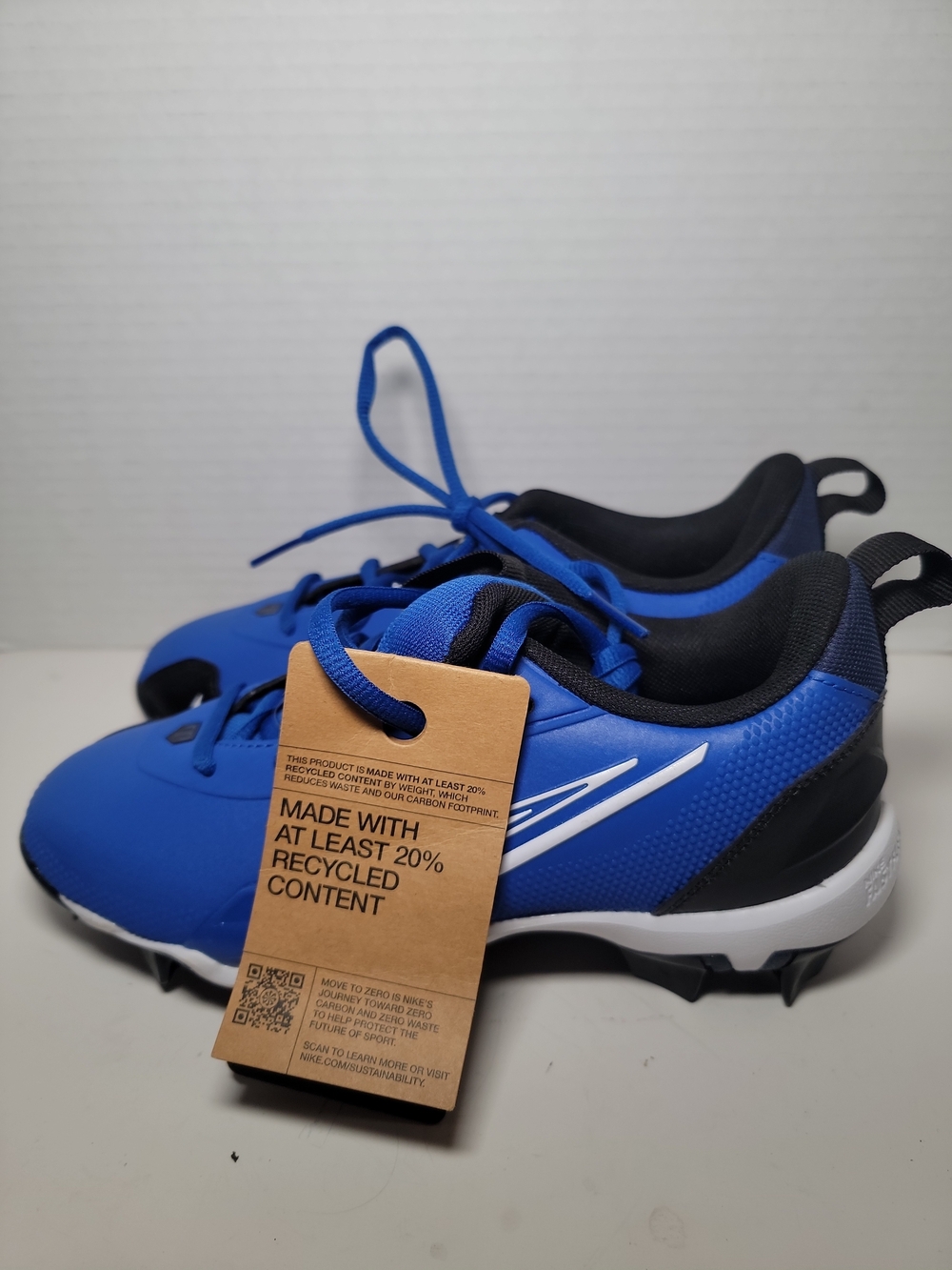 Nike Cleats Fastflex Youth Baseball Cleats Size 3Y Blue FB9731 401 Trout